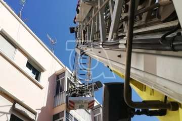  Evacuada por la ventana de su casa en Telde (Foto TA)